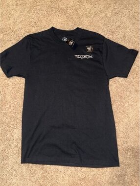 Volcom Black Graphic T-Shirt Size Small